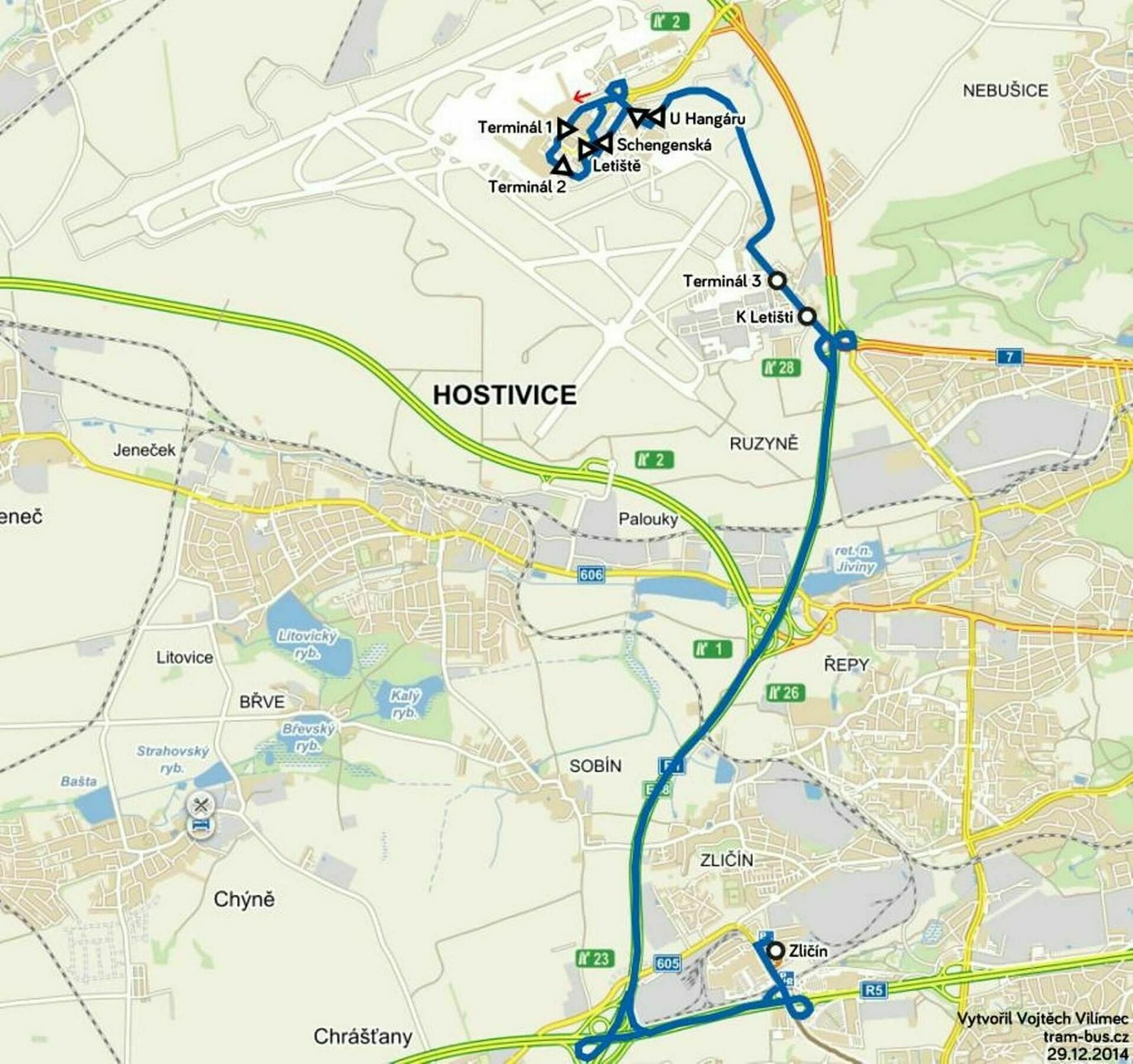 Bastien Studio Near Airport Πράγα Εξωτερικό φωτογραφία